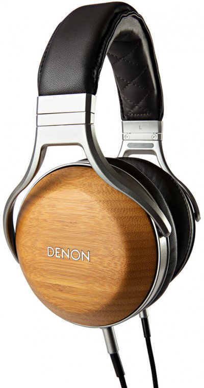 DENON  AH-D9200 &Eacute;couteurs Avec fil Arceau Noir, Acier inoxydable - Neuf