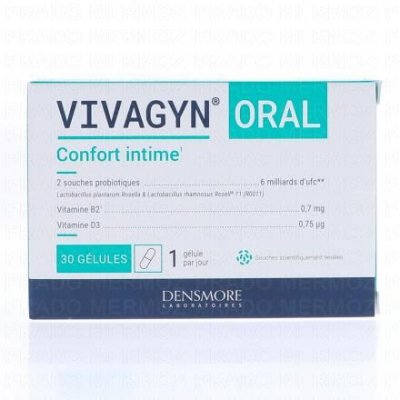 DENSMORE  Vivagyn Confort Intime 30 G&eacute;lules - Bo&icirc;te 30 g&eacute;lules