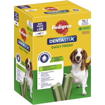 PEDIGREE Dentastix Fresh Snack Hygi&egrave;ne dentaire des chiens de taille moyenne