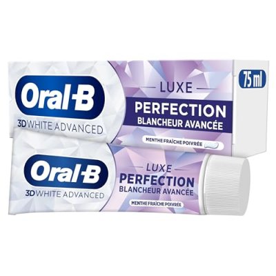 ORAL B Dentifrice 3d White Advanced Luxe Perfection Oral-b - Le Tube De 75ml