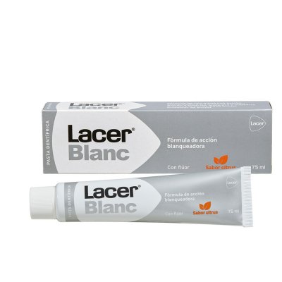 LACER Dentifrice blanchissant  blanc citrique (75 ml)