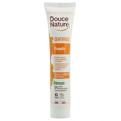 DOUCE NATURE Dentifrice dents et gencives prot&eacute;g&eacute;es &agrave; la propolis 