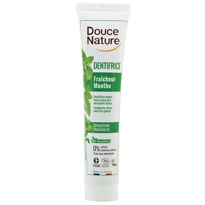 DOUCE NATURE Dentifrice haleine fra&icirc;che a la menthe Bio - 75 ml