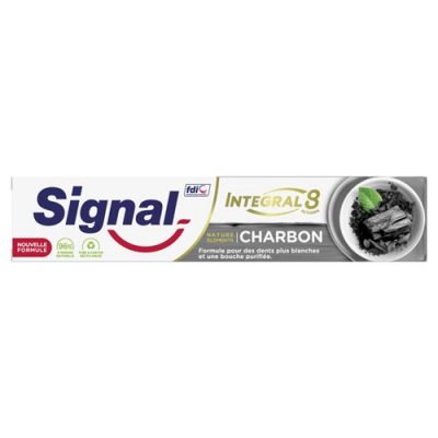 SIGNAL Dentifrice Nature Elements Charbon Int&eacute;gral 8  - Le Tube De 75ml