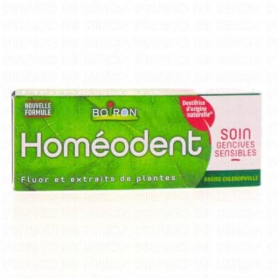 HOMEODENT Dentifrice Soin Gencives Sensibles Chlorophylle 75ml  Boiron