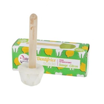 LAMAZUNA Dentifrice solide sauge citron BIO,  (17 ml)