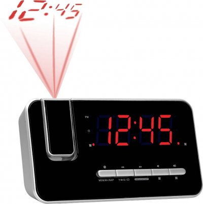 DENVER  CRP-618 radio-r&eacute;veil (r&eacute;veil, radio PLL FM, 3,0cm d'affichage (1,2 pouces), projection)