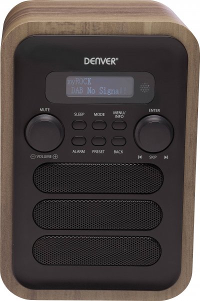 DENVER  DAB-48 - Radio portative DAB - 2.5 Watt - gris
