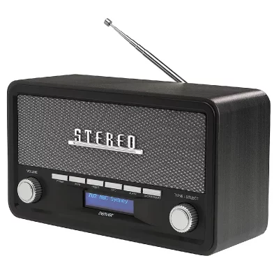 DENVER  dab+/fm radio dab-18 darkwood
