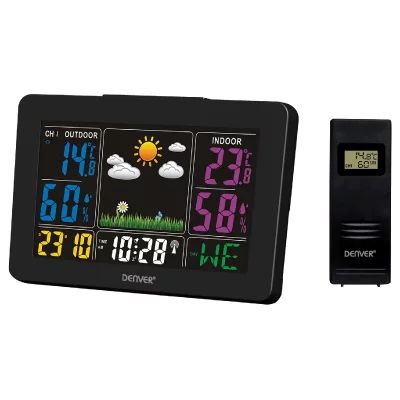 DENVER  WS-540 - Station m&eacute;t&eacute;orologique - noir