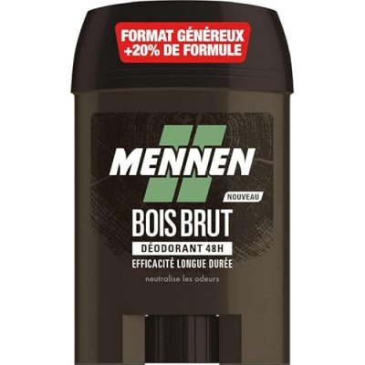 MENNEN D&eacute;odorant Anti-transpirant 48h Bois Brut  - Le Stick De 60ml