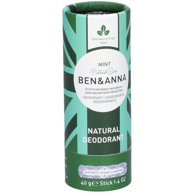BEN & ANNA D&eacute;odorant Bio Tube Carton - Mint - 