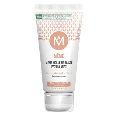 MEME D&eacute;odorant Cr&egrave;me 50ml Peaux Sensibles M&Ecirc;ME