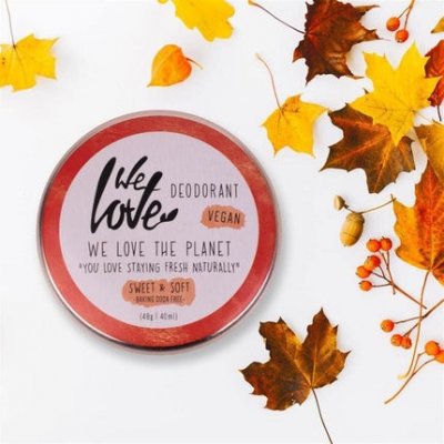 WE LOVE THE PLANET D&eacute;odorant cr&egrave;me Sweet & Soft - 