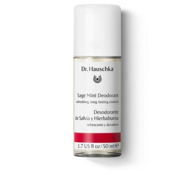 DR. HAUSCHKA D&eacute;odorant  roll-on Sauge et Menthe poivr&eacute;e 50ml