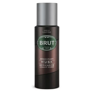 BRUT D&eacute;odorant Homme Musk  - Le Spray De 200ml