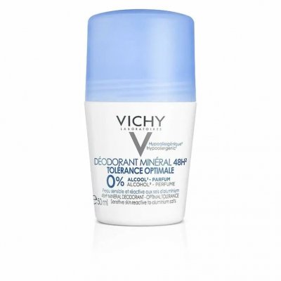 VICHY D&Eacute;ODORANT MIN&Eacute;RAL TOL&Eacute;RANCE OPTIMALE deo roll-on 48H 50 ml