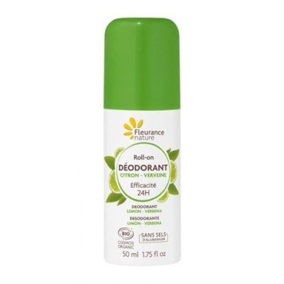 FLEURANCE NATURE D&eacute;odorant Roll-on Citron Verveine Bio 50ml 