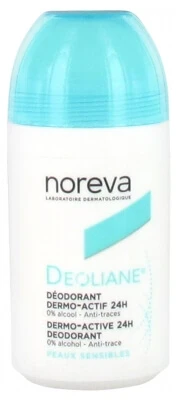 NOREVA D&eacute;odorant roll-on dermo-actif 24H 50ml Deoliane 