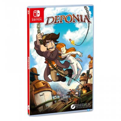 JUST FOR GAMES Deponia Nintendo Switch
