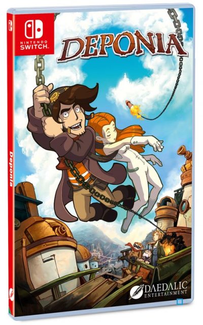 JUST FOR GAMES Deponia Nintendo Switch