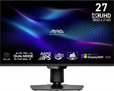 MSI Der Monitor  MAG 274UPDFDE E16M 27" Black (9S6-3CF09H-012)