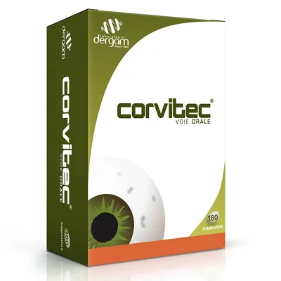 DERGAM  Corvitec Mouches Oculaires 180 Capsules