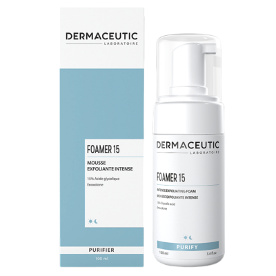 Dermaceutic FOAMER 15 - Mousse Exfoliante Intense, 100ml