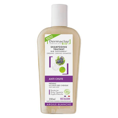 DERMACLAY  Soin Capillaire Shampoing Sp&eacute;cifique Anti-Chute Bio 250ml