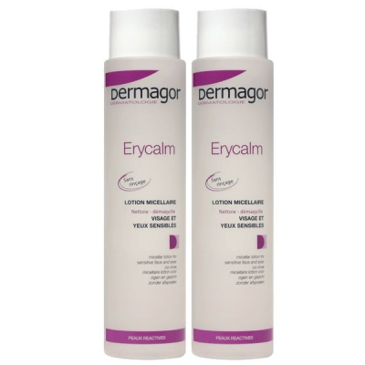 DERMAGOR  Erycalm Lotion Micellaire Apaisante Lot de 2 x 400 ml