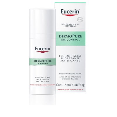 EUCERIN DERMOPURE oil control fluido facial hidratante matificante 50 ml