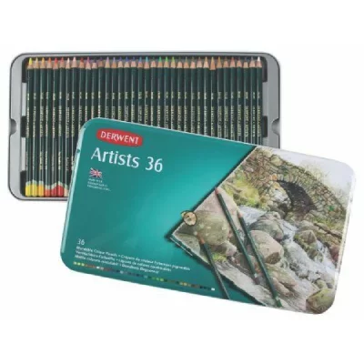 GENERIQUE Derwent Boite De 36 Crayons De Couleur Artists