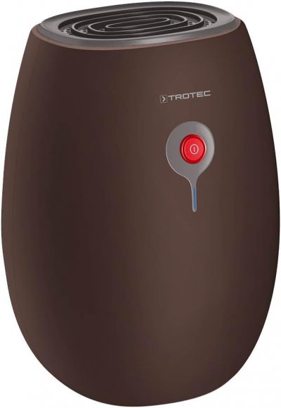 TROTEC D&eacute;shumidificateur compact de 0,5l &agrave; effet peltier avec fonction purification de l'air marron