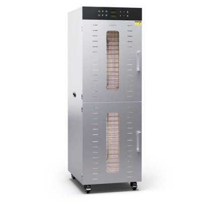 KLARSTEIN D&eacute;shydrateur alimentaire Vertical 3000 W 2 compartiments 30 - 90 &deg;C Argent