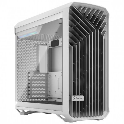 FRACTAL DESIGN Design bo&icirc;tier pc-torrent white tg clear tint-ssi-ceb