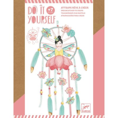 DJECO Design By- DIY Hada de Loto Activit&eacute;s cr&eacute;atives, 37963, Multicolore