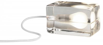 DESIGN HOUSE STOCKHOLM  - Block Lamp LED, blanc