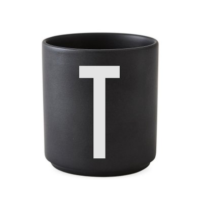 DESIGN LETTERS  Tasse en porcelaine Personal  - noir - T