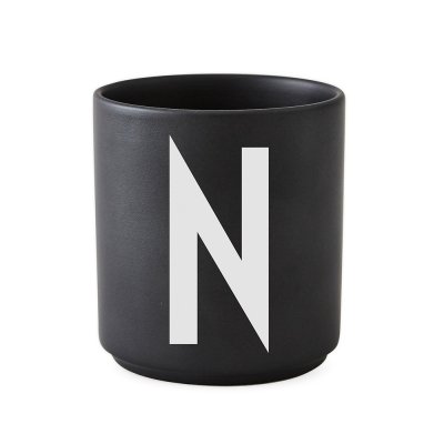 DESIGN LETTERS  - Tasse noire  - Noir - N