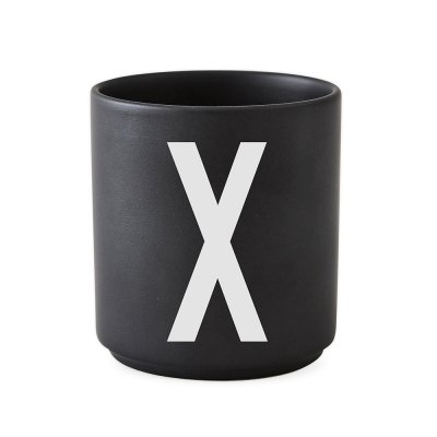 DESIGN LETTERS  - Tasse noire  - Noir - X