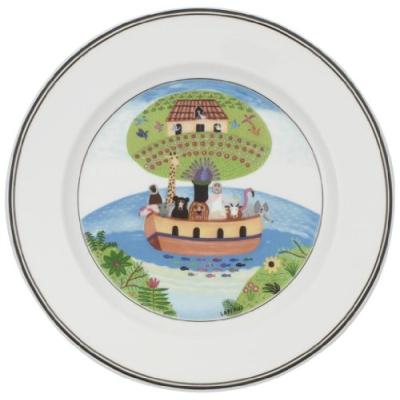 VILLEROY & BOCH Design Naif Assiette dessert Arche de No&eacute; Multicolore 