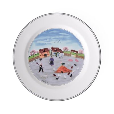 VILLEROY & BOCH Design Naif Assiette plate Basse cour Multicolore 