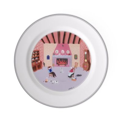 VILLEROY & BOCH Design Naif Assiette plate Chemin&eacute;e Multicolore 