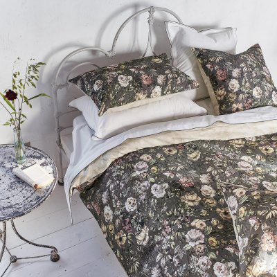 DESIGNERS GUILD  Housse de Couette, Coton, Marron, 240x220cm