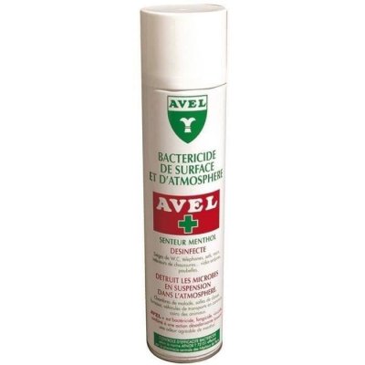 AVEL D&eacute;sinfectant bact&eacute;ricide a&eacute;rosol - surface et atmosph&egrave;re - 400 mL