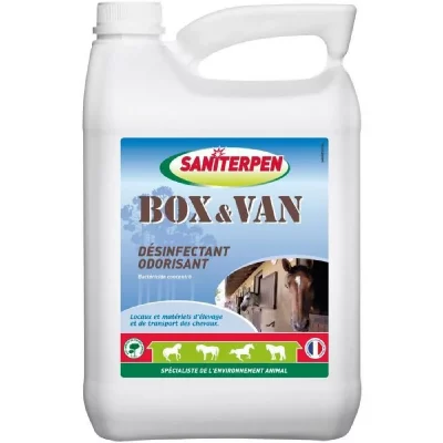 SANITERPEN D&eacute;sinfectant bact&eacute;ricide odoricide - Box et Van - 5L