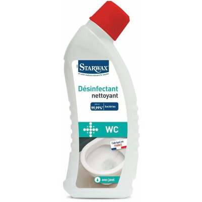 STARWAX D&eacute;sinfectant nettoyant javel pour wc 750ml 