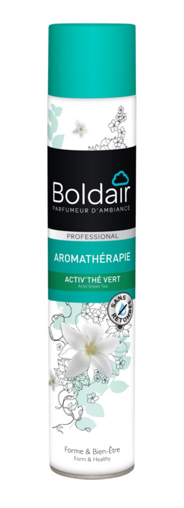 BOLDAIR D&eacute;sodorisant aromath&eacute;rapie  - parfum th&eacute; vert - 500ml