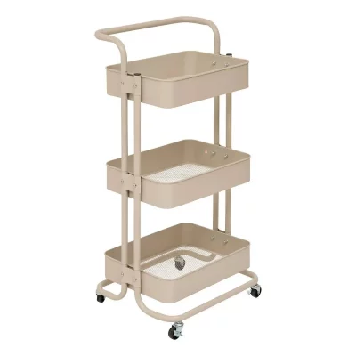 Desserte Color Edition 3 Niveaux 45x36.5x86cm Beige - 5five