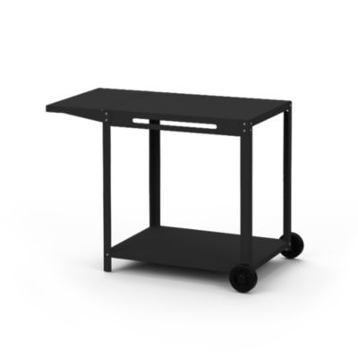 LE MARQUIER Desserte Original Tapas Noire (pour Planchas 45 &agrave; 60 cm)